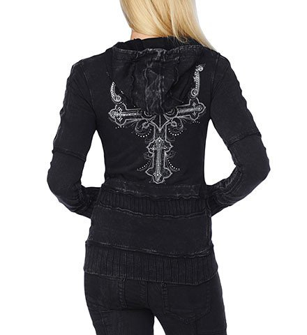Жіноче худі Affliction Sacrament Hoody купити